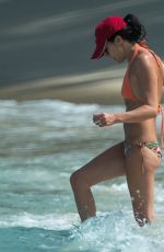 ANDREA CORR in Bikini at a Beach in Barbados 03/28/2018