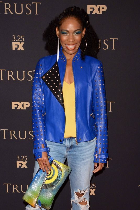 ANGELA LEWIS at FX All-star Party in New York 03/15/2018
