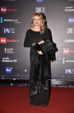ANGELA MELILLO at David Di Donatello Award Ceremony in Rome 03/20/2018