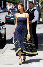 ANGELA SARAFYAN Out for Lunch in Beverly Hills 03/27/2018