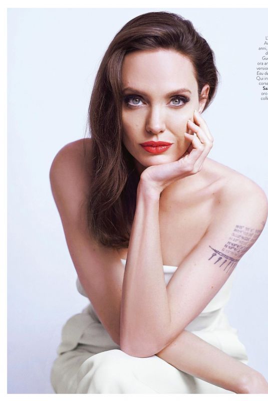 ANGELINA JOLIE in Grazia Magazine, Itly March 2018 Issue