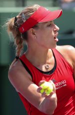 ANGELIQUE KERBER at 2018 Miami Open in Key Biscayne 03/27/2018