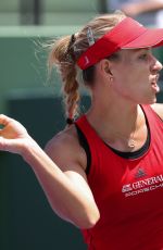 ANGELIQUE KERBER at 2018 Miami Open in Key Biscayne 03/27/2018