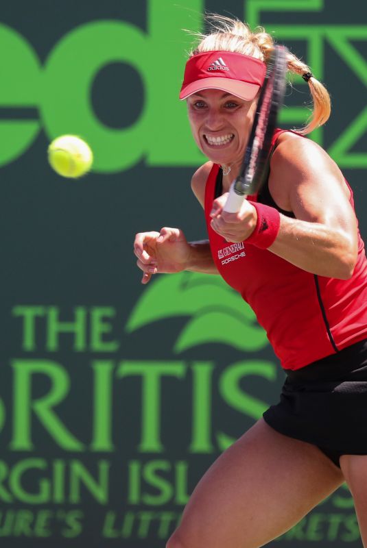 ANGELIQUE KERBER at 2018 Miami Open in Key Biscayne 03/27/2018