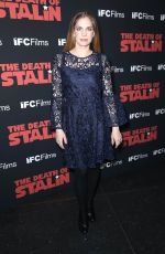 ANNA CHLUMSKY at The Death of Stalin Premiere in New York 03/08/2018