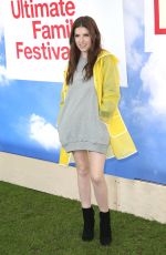 ANNA KENDRICK at Hunter for Target Ultimate Family Festival in Pasadena 03/25/2018