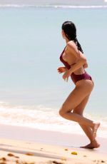 ANNE DE PAULA in Swimsuit at a Beach in Caribbean 03/25/2018