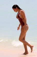 ANNE DE PAULA in Swimsuit at a Beach in Caribbean 03/25/2018