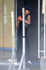 ANNE HATHAWAY at a Gym in West Hollywood 03/26/2018