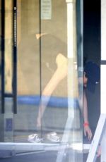 ANNE HATHAWAY at a Gym in West Hollywood 03/26/2018