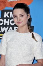 ANNIE LEBLANC at 2018 Kids’ Choice Awards in Inglewood 03/24/2018