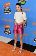 ANNIE LEBLANC at 2018 Kids’ Choice Awards in Inglewood 03/24/2018