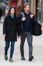 ANNIE PARISSE and Paul Sparks Out in New York 03/28/2018