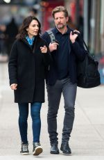 ANNIE PARISSE and Paul Sparks Out in New York 03/28/2018