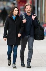 ANNIE PARISSE and Paul Sparks Out in New York 03/28/2018