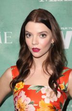 ANYA TAYLOR-JOY at Women in Film Pre-oscar Cocktail Party in Los Angeles 03/02/2018