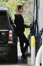 APRIL LOVE GEARY at a Gas Station in Malibu 03/30/2018