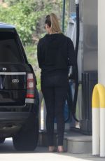 APRIL LOVE GEARY at a Gas Station in Malibu 03/30/2018