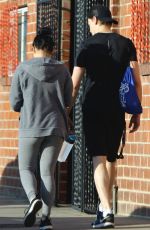 ARIEL WINTER and Levi Meaden Leaves a Gym in Los Angeles 03/08/2018