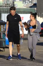 ARIEL WINTER and Levi Meaden Leaves a Gym in Los Angeles 03/08/2018