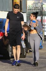 ARIEL WINTER and Levi Meaden Leaves a Gym in Los Angeles 03/08/2018