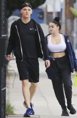 ARIEL WINTER and Levi Meaden Leaves a Gym in Los Angeles 03/20/2018
