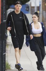 ARIEL WINTER and Levi Meaden Leaves a Gym in Los Angeles 03/20/2018