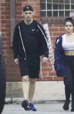 ARIEL WINTER and Levi Meaden Leaves a Gym in Los Angeles 03/20/2018