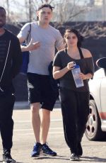 ARIEL WINTER and Levi Meaden Leaves a Gym in Los Angeles 03/24/2018