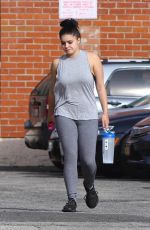 ARIEL WINTER Arrives at a Gym in Los Angeles 03/30/2018