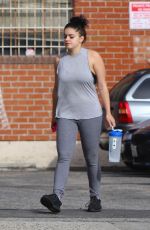 ARIEL WINTER Arrives at a Gym in Los Angeles 03/30/2018