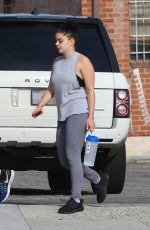 ARIEL WINTER Arrives at a Gym in Los Angeles 03/30/2018