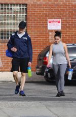 ARIEL WINTER Arrives at a Gym in Los Angeles 03/30/2018