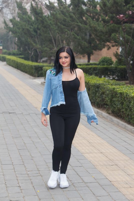 ARIEL WINTER Out and About in Beijing, March 2018