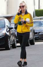 ASHLEE SIMPSON Leaves a Gym in Studio City 03/08/2018