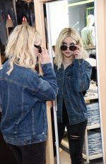 ASHLEY BENSON at Ne(x)t Level Denim at American Eagle in New York 03/22/2018