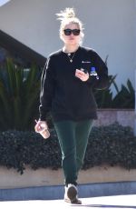 ASHLEY BENSON Out for Iced Coffee in Los Angeles 03/05/2018
