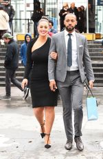 ASHLEY GRAHAM and Justin Ervin Out in New York 03/08/2018