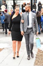 ASHLEY GRAHAM and Justin Ervin Out in New York 03/08/2018