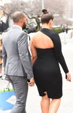 ASHLEY GRAHAM and Justin Ervin Out in New York 03/08/2018
