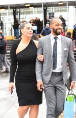 ASHLEY GRAHAM and Justin Ervin Out in New York 03/08/2018