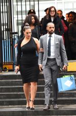 ASHLEY GRAHAM and Justin Ervin Out in New York 03/08/2018