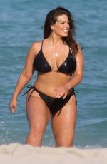 ASHLEY GRAHAM in Bikini and Swimsuit on the Set of a Photoshoot in Miami 03/14/2018