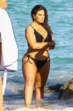 ASHLEY GRAHAM in Bikini and Swimsuit on the Set of a Photoshoot in Miami 03/14/2018