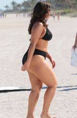 ASHLEY GRAHAM in Bikinis on the Set of a Photoshoot in Miami 03/15/2018