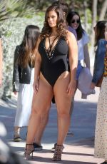 ASHLEY GRAHAM in Bikinis on the Set of a Photoshoot in Miami 03/15/2018