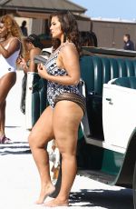 ASHLEY GRAHAM in Bikinis on the Set of a Photoshoot in Miami 03/15/2018