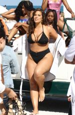 ASHLEY GRAHAM in Bikinis on the Set of a Photoshoot in Miami 03/15/2018