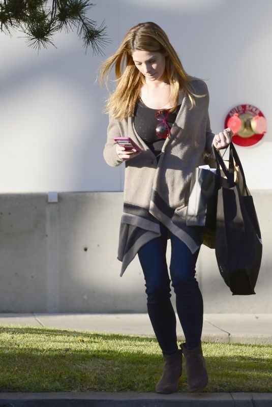 ASHLEY GREENE Arrives to Her Car in Los Angeles 03/01/2018