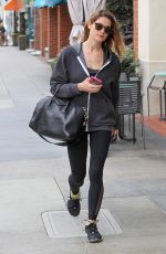 ASHLEY GREENE at Beverly Hills Nails and Spa 03/16/2018